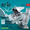 RESKIT RSU48-0463 Mirage 2000C cockpit (Detailed edition) for Kinetic kit (3D Printed) (1/48)